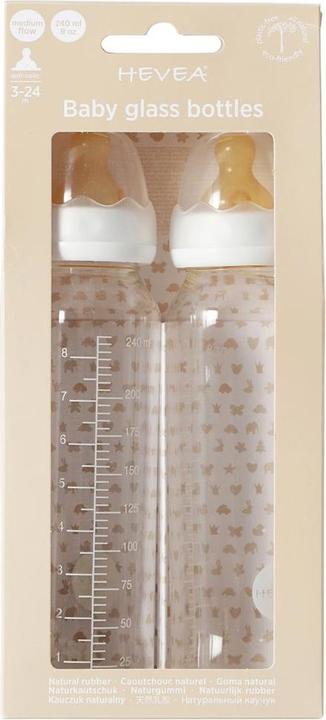 Immagine prodotto Hevea Set di bottiglie 2 pezzi (240 ml)