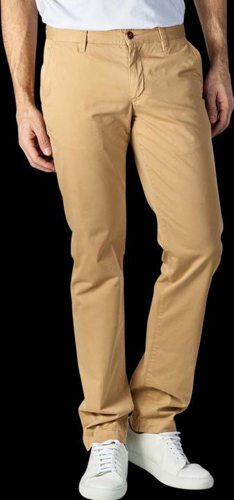 Alberto Lou Pants Slim Compact Cotton yellow