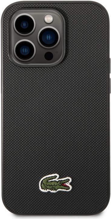 Image du produit Lacoste LCHMP14LPVCK iPhone 14 Pro 6.1" czarny/black étui rigide Iconic Petit Pique MagSafe (Apple iPhone 14 Pro)