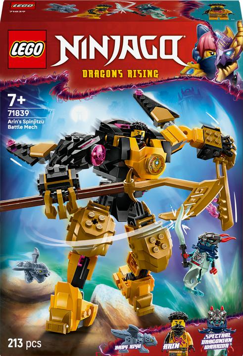 Actual product image LEGO Arins Spinjitzumech (71839, LEGO Ninjago)