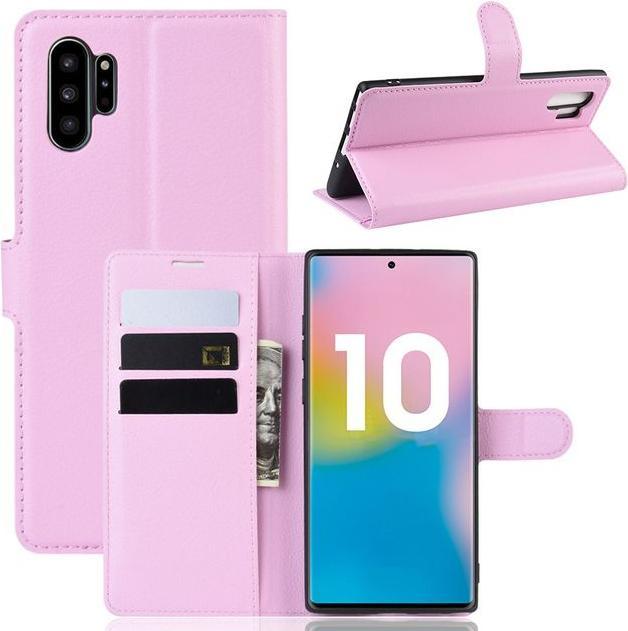 Produktbild MU Classic Litchi Leder Bookcover Series (Samsung Galaxy Note 10+ 5G, Samsung Galaxy Note 10+)
