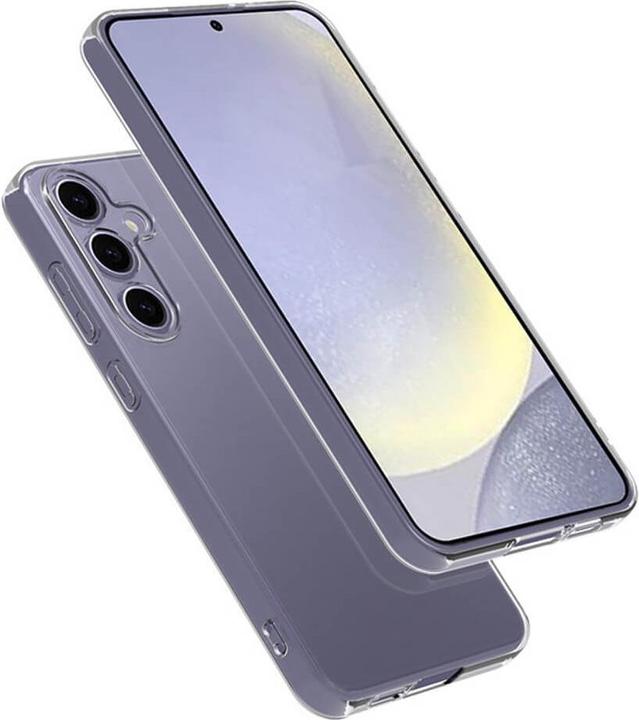 Actual product image Cover-Discount FE - Silicone rubber case transparent (Samsung Galaxy S24 FE)