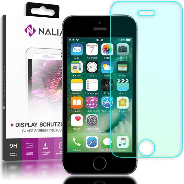 Produktbild Nalia Schutzglas (1 Stück, Apple iPhone SE)