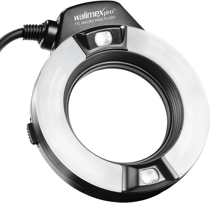 Produktbild Walimex TTL Makro Ringblitz für Canon (Makroblitz, Canon)