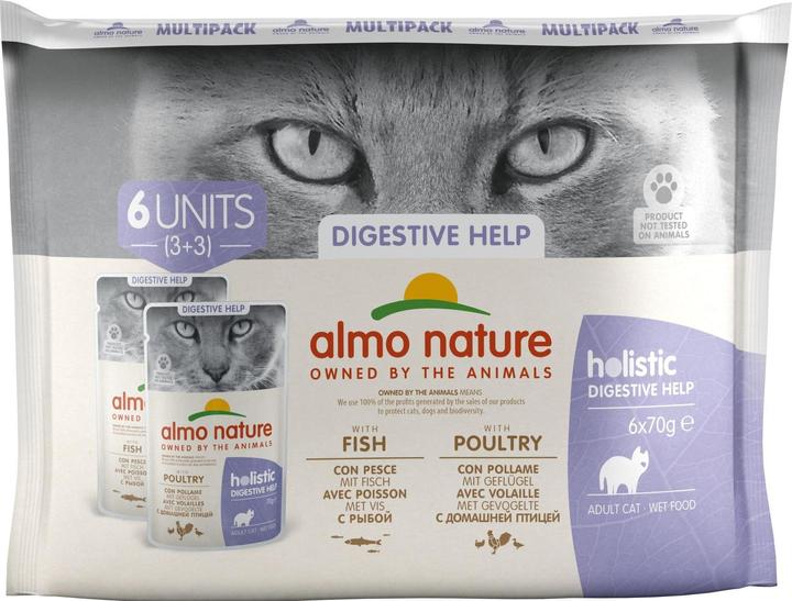 Almo Nature Holistic Digestive (Adult, Senior, 6 Stk., 420 g)
