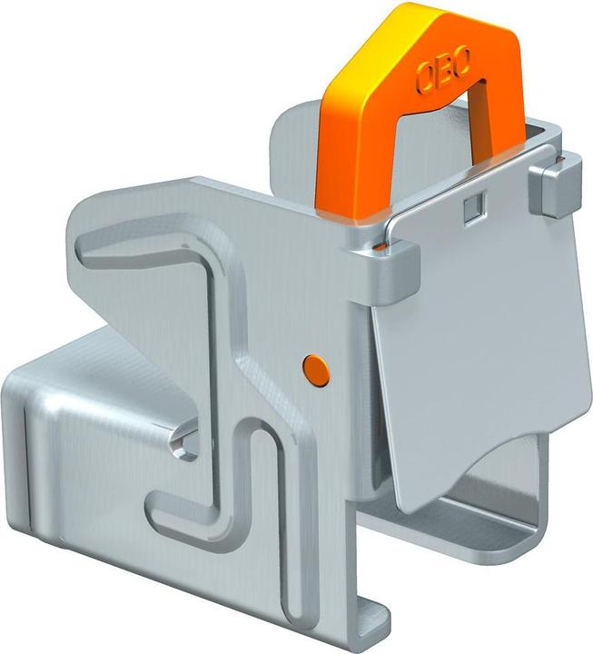 Immagine prodotto OBO Bettermann OBO 328/1 Morsetto di supporto da 5-11 mm, rivestito di vernice antiruggine