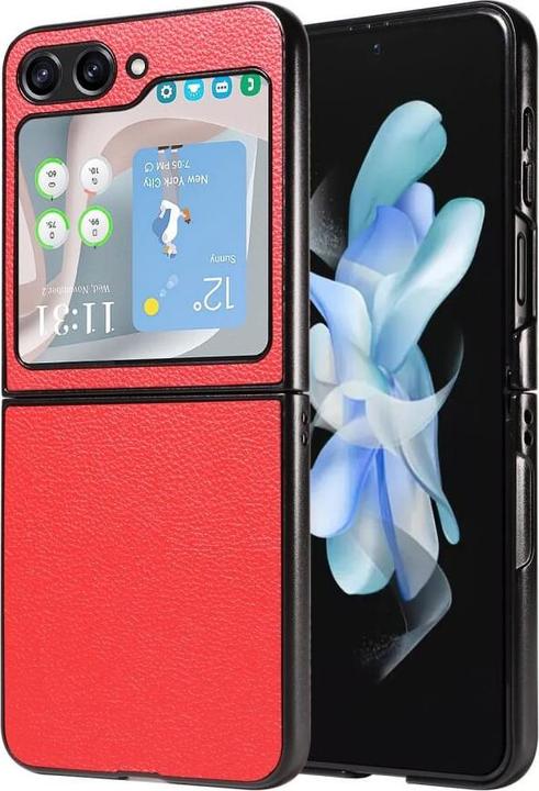 Image du produit Cover-Discount Galaxy Z Flip5 - Housse de protection hybride rouge (Samsung Galaxy Z Flip5)