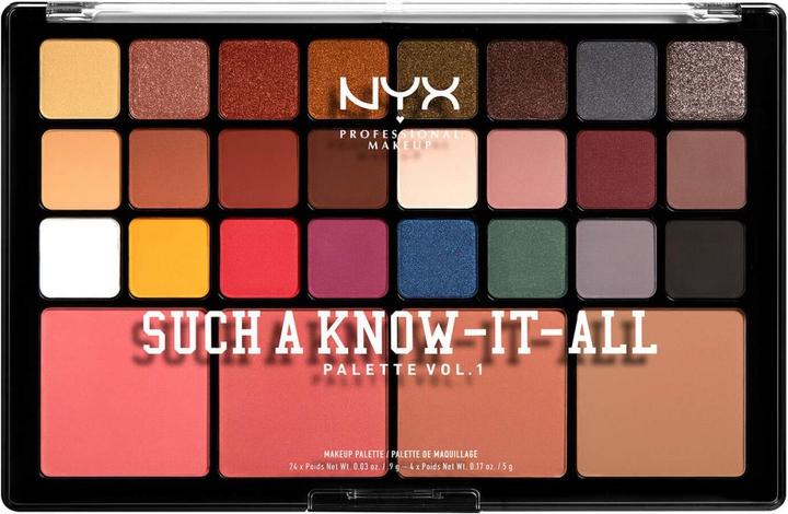 NYX Professional Make-Up Such a Know-It-All Palette (Vol.1)