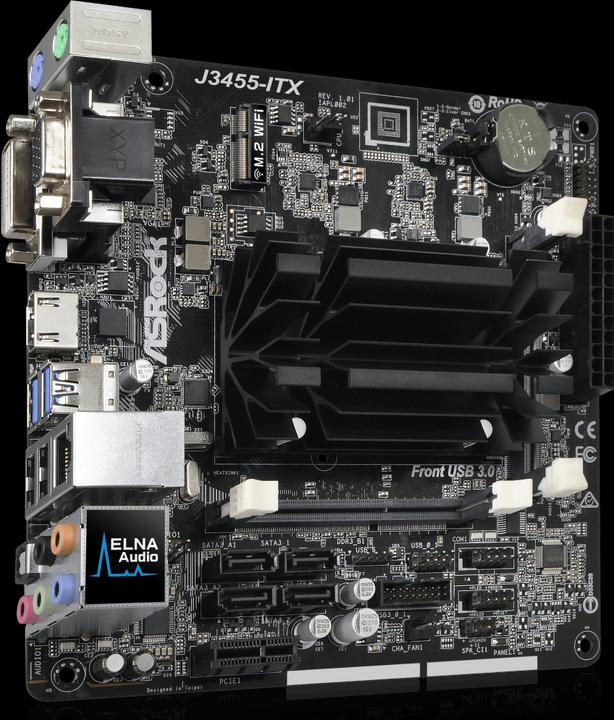 Immagine prodotto AsRock J3455-ITX (A bordo, SoC Intel, Mini-ITX)