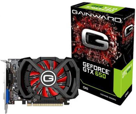 Actual product image Gainward GeForce GTX 650 (1 GB)