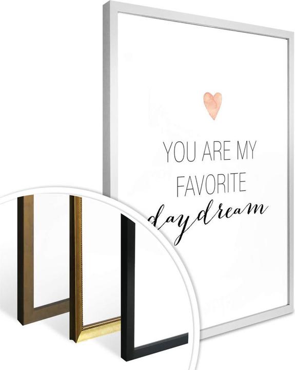 Immagine prodotto Trenddeko Sei il mio sogno ad occhi aperti preferito (60 x 80 cm)