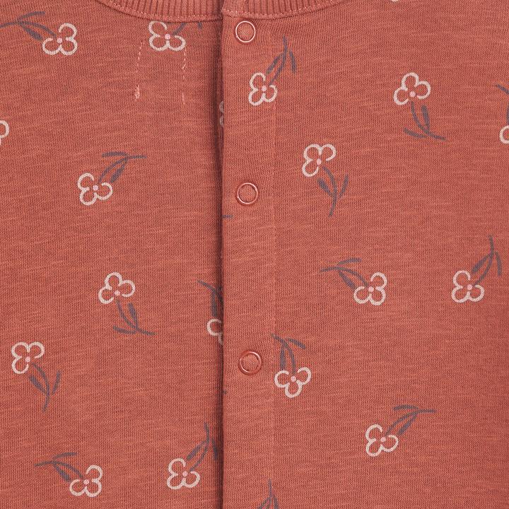 Produktbild La Redoute Collections Sweatshirt mit Rundhalsausschnitt und Druckknopfleiste (74)