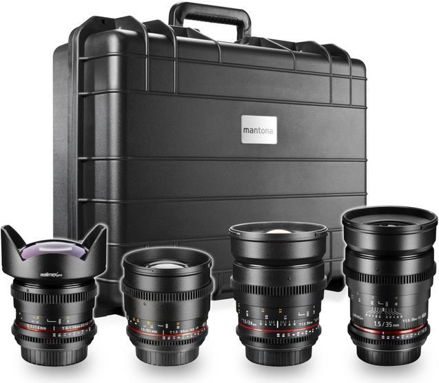 Immagine prodotto Walimex Video DSLR set di base II Canon EF (Canon EF, Micro Four Thirds, Full-frame, APS-C / DX)