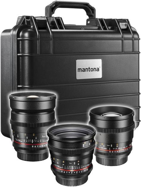 Actual product image Walimex Video DSLR Basic Set Canon EF (Canon EF, Micro Four Thirds, full size, APS-C / DX)