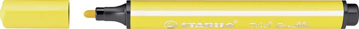 Actual product image STABILO Trio Scribbi Spring-loaded triangular felt-tip pen (Yellow, 1 x)
