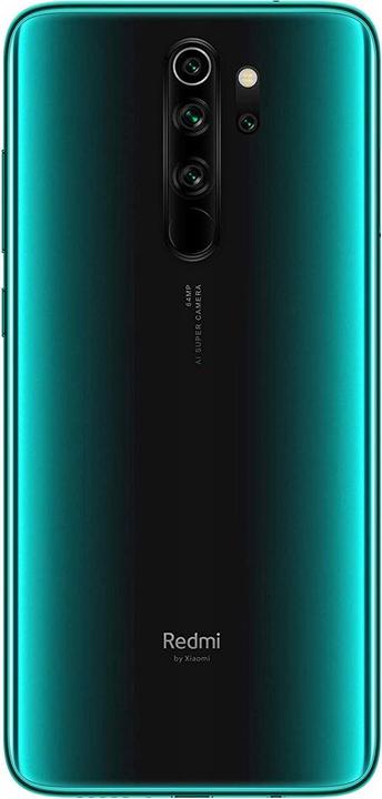 Immagine prodotto Xiaomi Redmi Note 8 Pro (128 GB, Forest Green, 6.53", Doppia SIM Ibrida, 64 Mpx, 4G)
