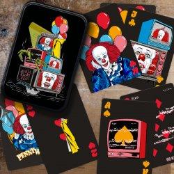 Actual product image Paladone Products Stephen King's Pennywise playing cards