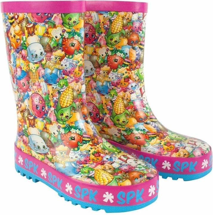 Shopkins Mädchen Gummistiefel Rundum bedruckt