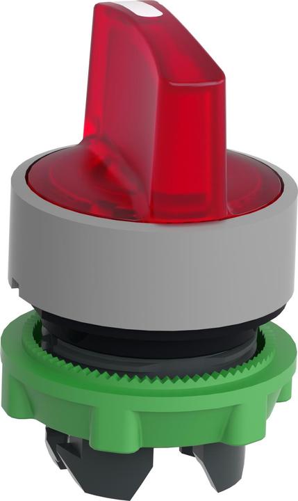 Actual product image Schneider Electric Illuminated selector switch, front, plastic, ZB5AK1743C0