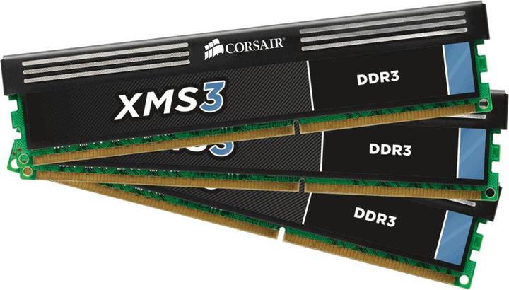 Produktbild Corsair Xms3 (3 x 4GB, 1333 MHz, DDR3-RAM, DIMM)
