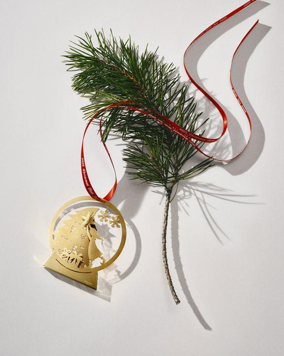 Actual product image Georg Jensen Weihnachtskugel Palladium