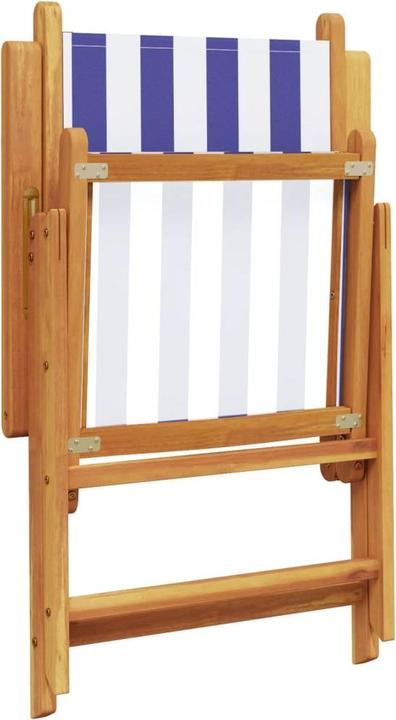 Produktbild VidaXL Gartenstühle Verstellbar 6 Stk. Stoff und