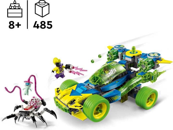 Image du produit LEGO Mateo mit dem Z-Blob Action-Rennwagen (71491, LEGO Dreamzzz)