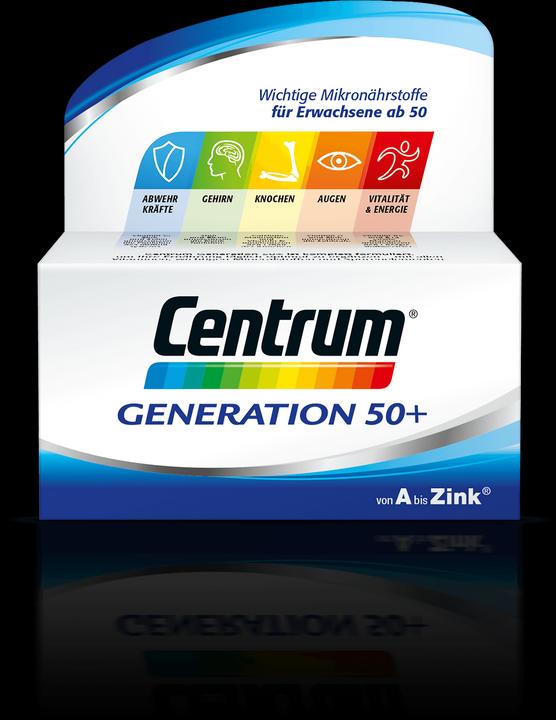Produktbild Centrum Generation 50+ (100 Stück, Tabletten, 184 g)