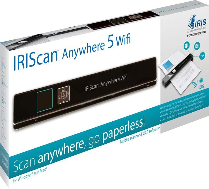 Produktbild Iris IriScan Anywhere 5 (WLAN, USB)