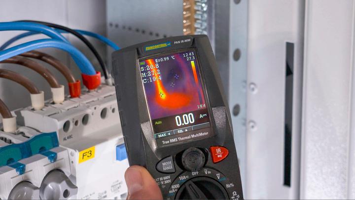 Produktbild Pancontrol Digital Multimeter mit Infrarot-Kamera, PAN IR-MM