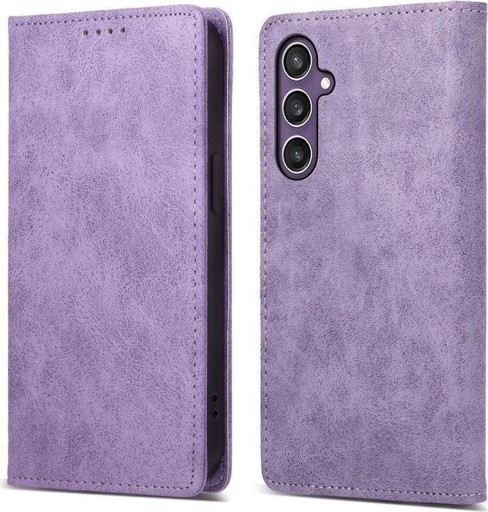 Produktbild Cover-Discount Hülle mit RFID Blocker violett (Samsung Galaxy S24)