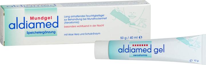 Actual product image Aldiamed Mouth gel for the care of dry mouth, 50 g gel (1 x, 50 g)
