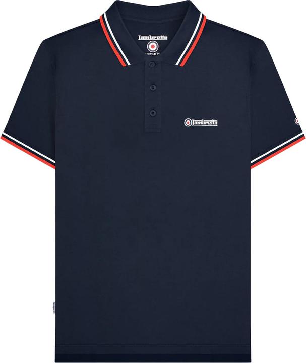 Marineblau/Weiss