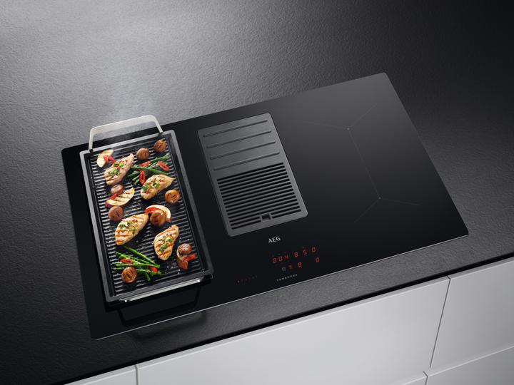 Image du produit AEG IDE84244IB inductie kookplaat met afzuiging