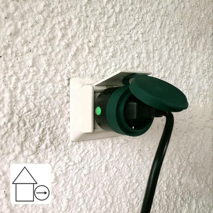 Actual product image Star Trading Smart Home WLAN socket outlet Smart Plug Outdoor