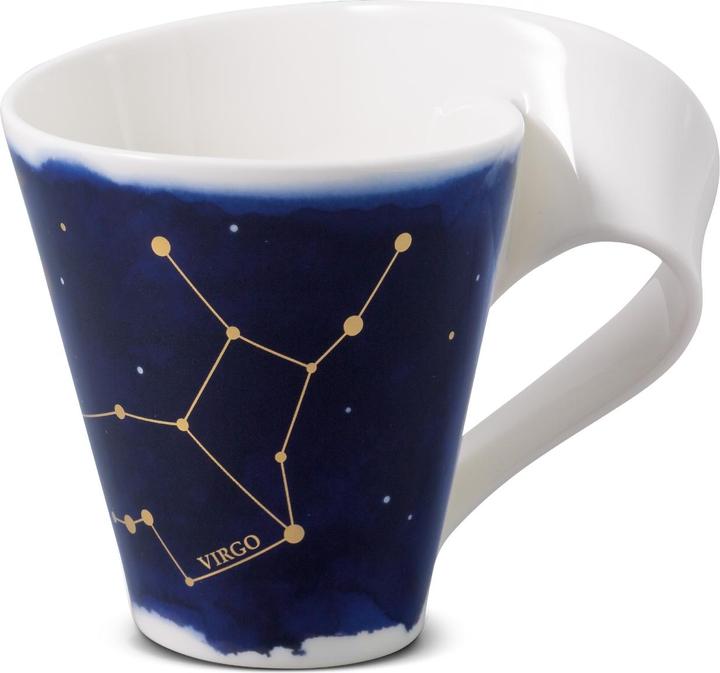 Becher mit Henkel Jungfrau/Virgo NewWave Stars (300 ml, 1 x)
