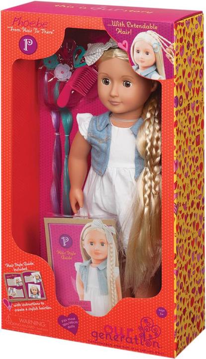 Produktbild Our Generation Phoebe Frisierpuppe