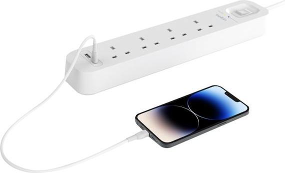Produktbild Belkin Surgemaster Überspannungsschutz (4 x, 2 m)