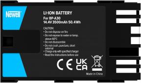 Immagine prodotto Newell Newell-Ersatzakku BP-A30 für Canon (1 pz., 3500 mAh)