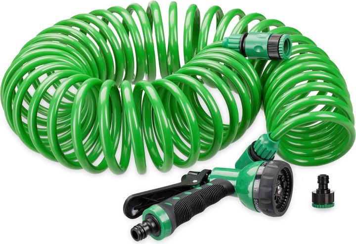 Actual product image Relaxdays Garden Hose with Spray Gun (0.19 m, 11 mm)
