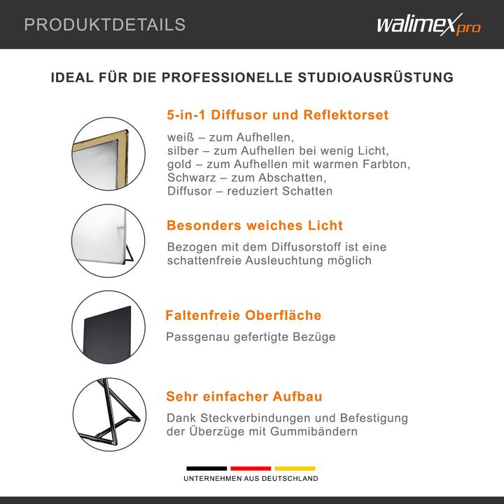 Produktbild Walimex 5in1 Reflektorpanel (Reflektor)
