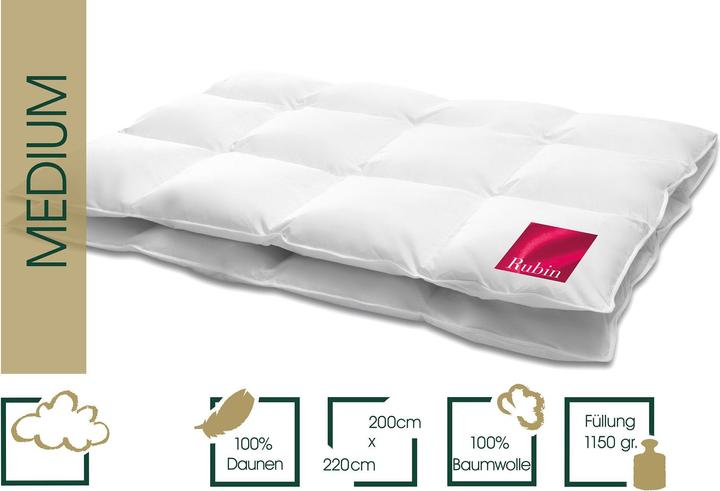 Actual product image Hanskruchen Rubin (1.15 g, 200 x 220 cm)