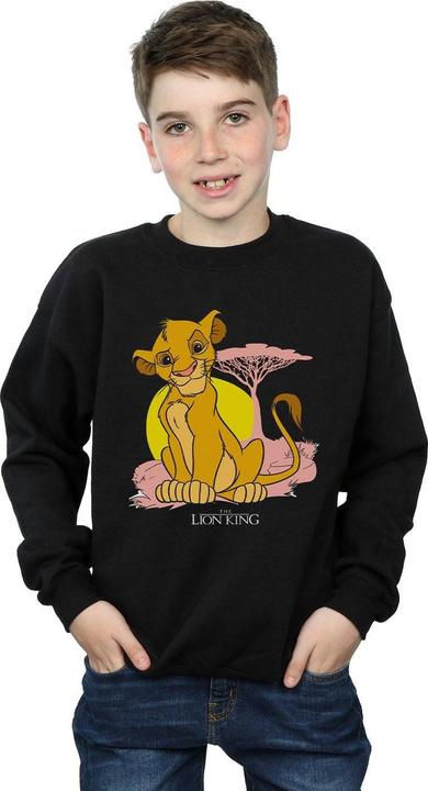 Actual product image Disney Boys The Lion King Simba Pastel Sweatshirt (140, 146)