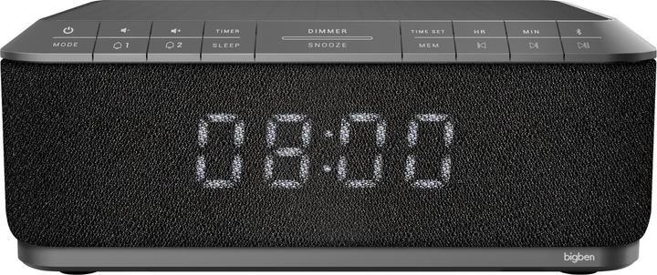 Actual product image Bigben Alarm clock radio RR140 induction grey