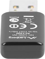 Produktbild Lanberg NC-1200-WI Netzwerkkarte WLAN 5000 Mbit/s (USB)