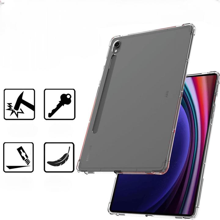 Actual product image Cover-Discount Galaxy Tab S9 FE - Protective cover silicone case (Galaxy Tab S9 FE)