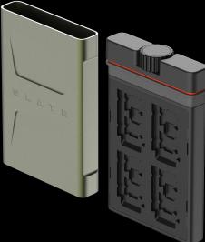 Actual product image PolarPro Storage box Slate SD Edition II - Forest (Memory card cover)