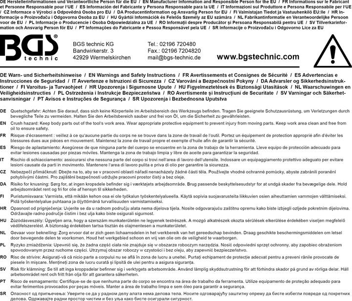 Produktbild BGS Federspanner