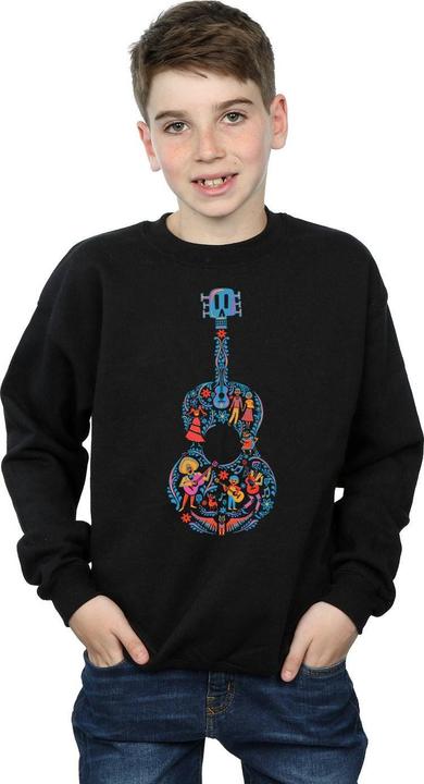 Immagine prodotto Disney Coco Guitar Pattern Felpa Ragazzi (152, 158)