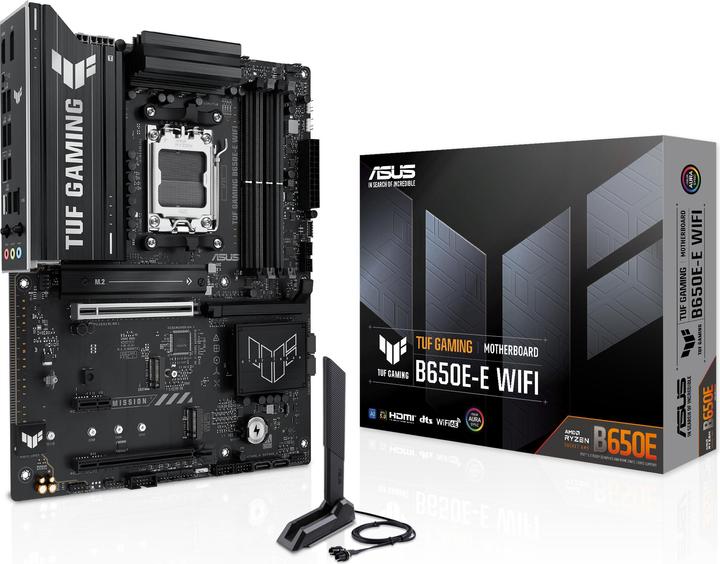 Actual product image ASUS MB TUF GAMING B650E-E WIFI (AM5, AMD B650E, ATX)